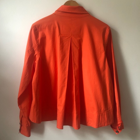 CABI Resort Bright Orange Jacket - Picture 8 of 9